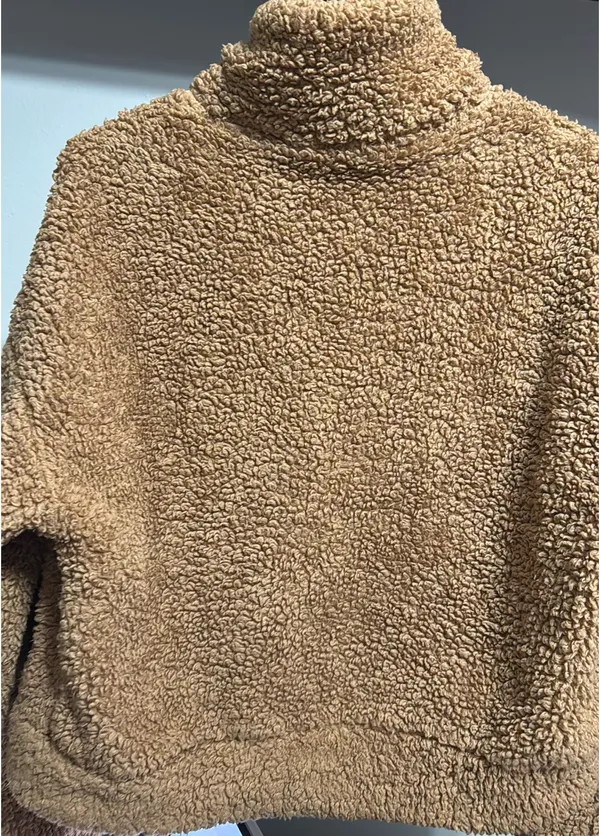 Romwe Cropped Sweater brown - Image 2