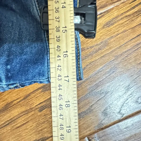 J.Crew 10" High-Rise Skinny‎ Jeans Medium Wash Blue Denim Size 31 - Image 4