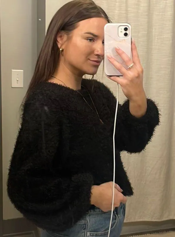 Altar'd State Black Sweater - Image 2