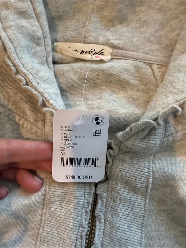 Free People FP Movement Zip Front Hoodie - Image 3