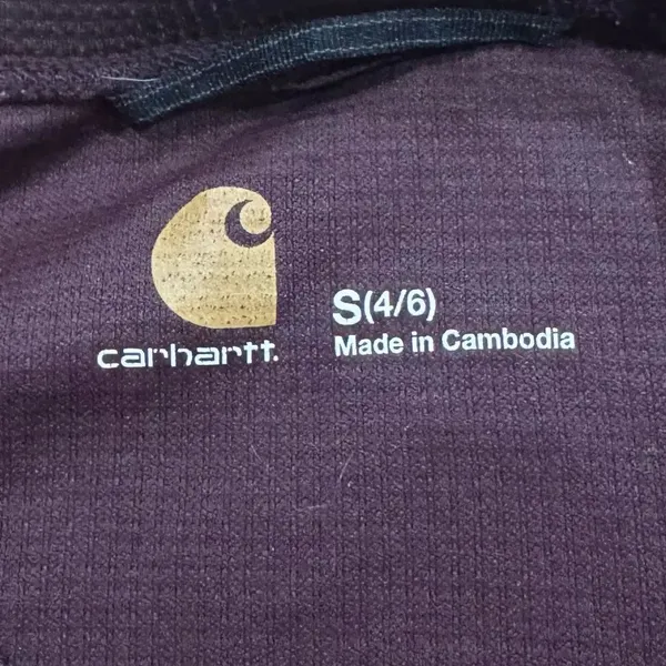 Carhartt Force Midweight Waffle Base Layer Crewneck Top Women’s Small - Image 2
