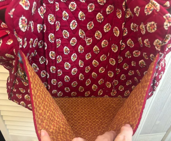 Vera Bradley Quilted Bag *VINTAGE* - Image 4