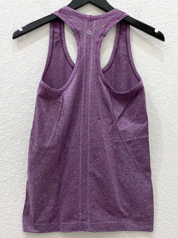 Lululemon Run: Swiftly Tech Racerback Tank Heathered Tender Violet Size 6 - Image 4