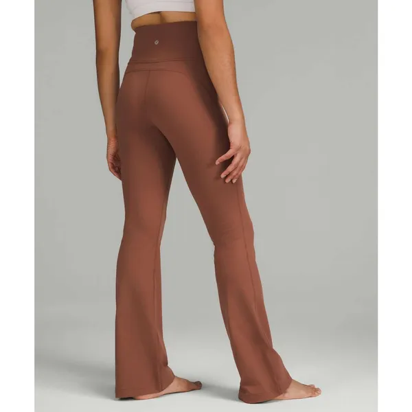 Lululemon Groove Super-High-Rise Flared Pant Nulu Ancient Copper Yoga Pilates - Image 2