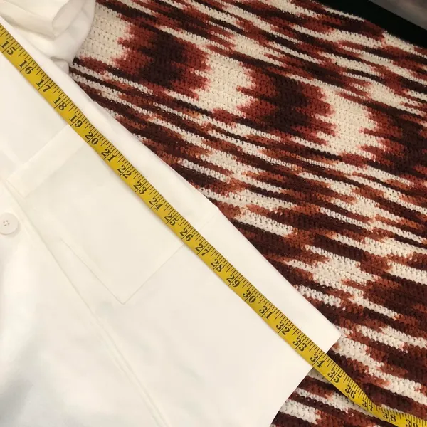 NWT Express X LadyGang White Puff Sleeve Double Breasted Blazer Dress - Image 7