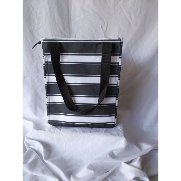 Thirty-One NWOT Tall Organizing Tote Ribbon Stripe New with out tags - Image 2