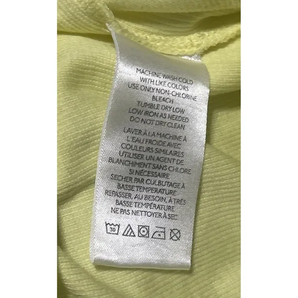 Anthropologie Pilcro Hang Ten Layering Tank Sz L Yellow Boho Vacation Beach NEW - Image 10