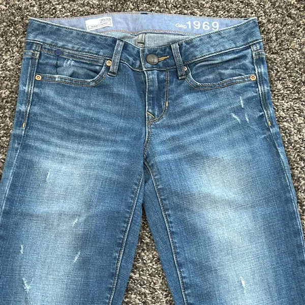 Gap 1969 Jeans Blue Size 0 - Image 2