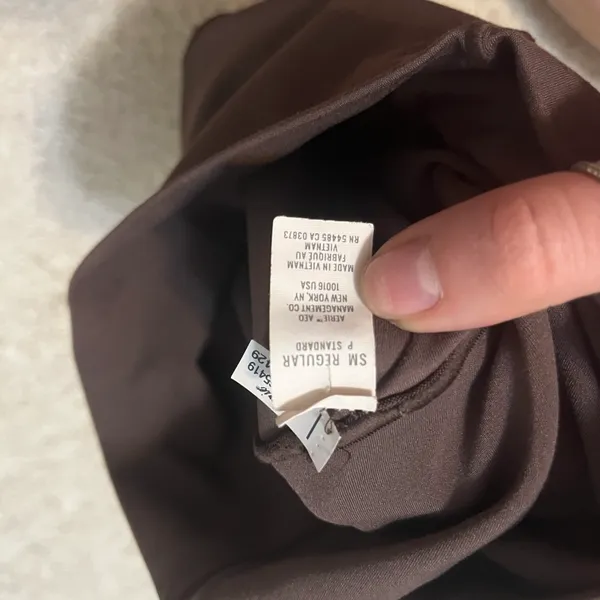 Aerie Chill Play Move Brown Leggings Size Small - Image 4