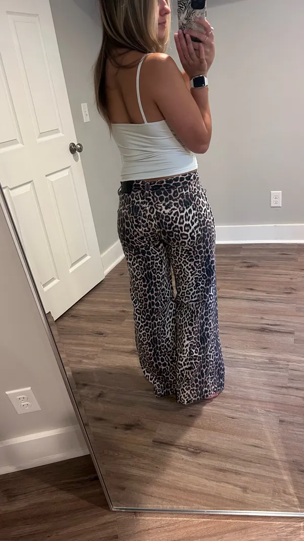 Cheetah Low-Rise PacSun Jeans - Image 2