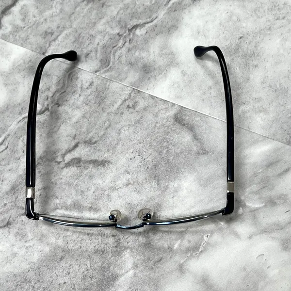 Lilly Pulitzer Blue Eye Glasses Unknown Strength‎ Lenses Metal Anchor - Image 3
