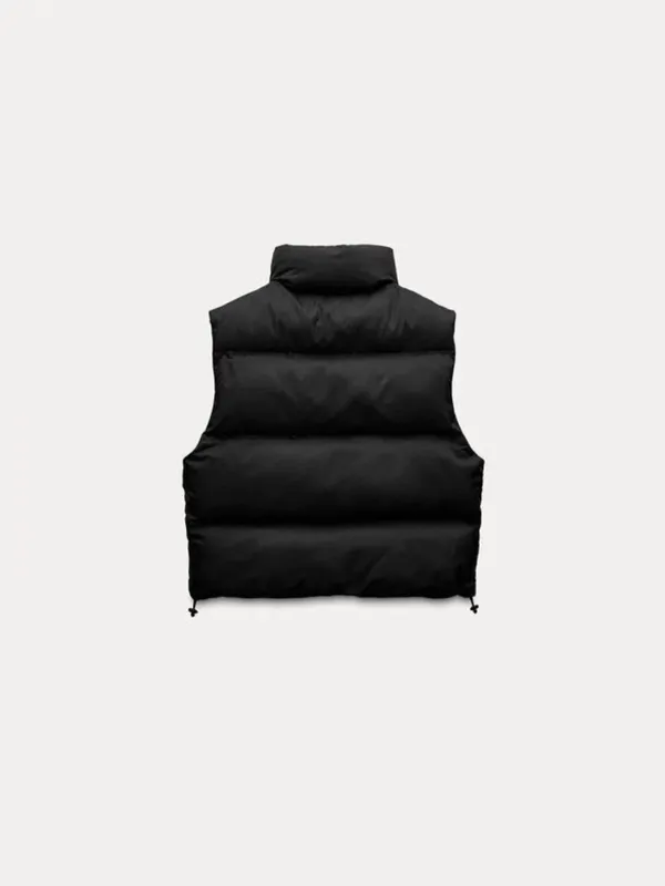 Zara Water Repellent Windproof Puffer Vest (Size S) - Image 4