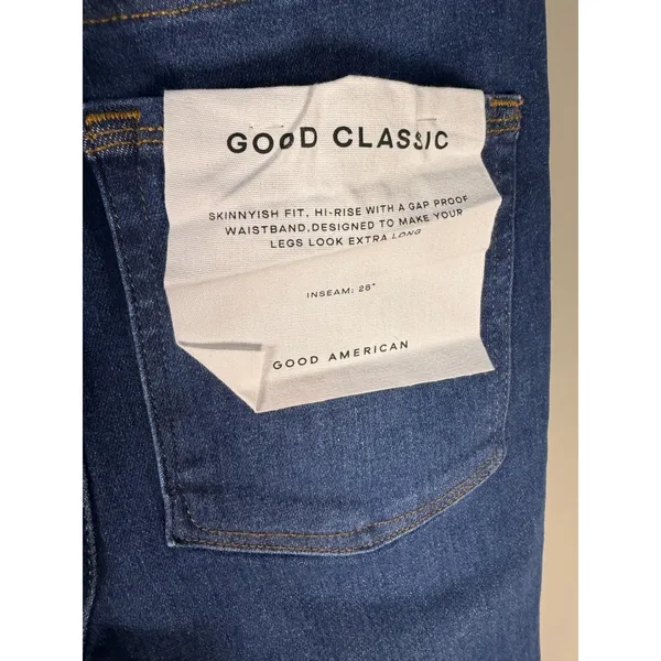 Good American Always Fits Good Classic High Rise Jeans Size 00–4 NWT - Image 3