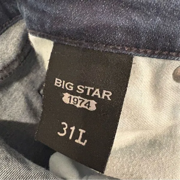 Big Star Pride Low Rise Bootcut Jeans‎ Size 31L - Image 7