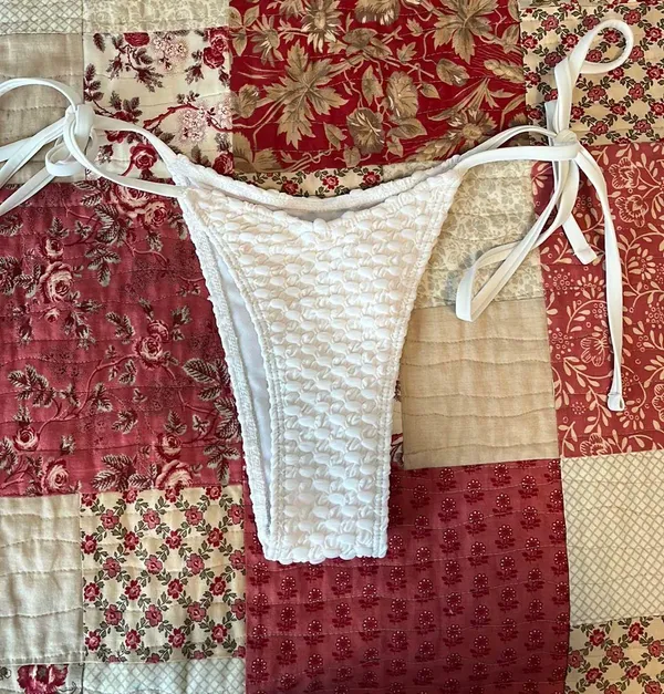 shein shell triangle bikini set - Image 2