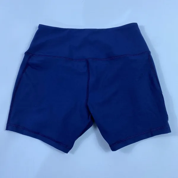 Peter Millar‎ Bike Shorts Womens Small Navy Blue High Rise Performance Athletic - Image 7