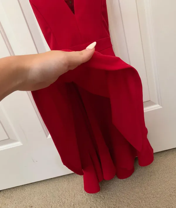 Honey and Rosie Formal Red Dress - Image 6