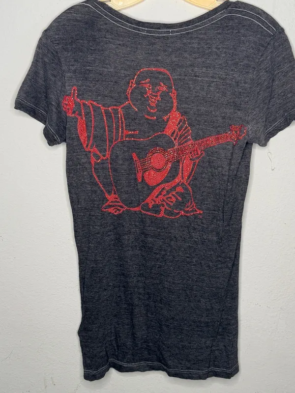 True Religion T-Shirt with Rhinestones - Image 4