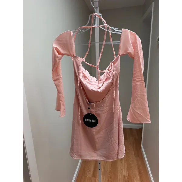 Babyboo NEW Fiona Mini Dress Blush Pink Size XS NWT - Image 5