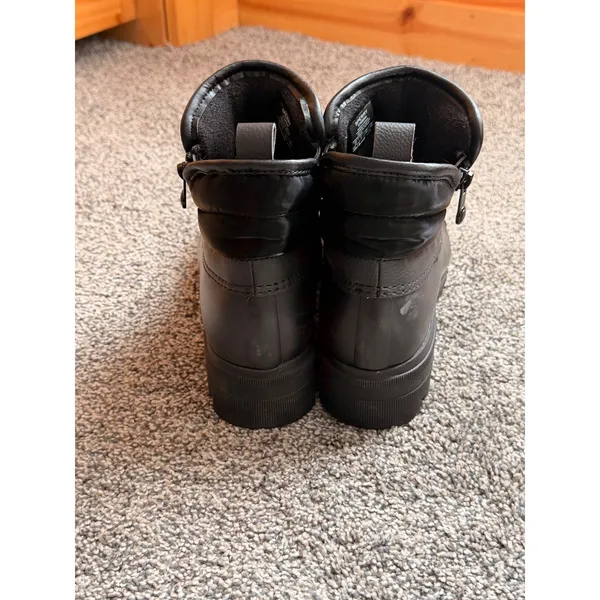 Sperry Syren Ascend Puffer Duck Boots Black Waterproof Ankle Boots Womens 8.5 - Image 5