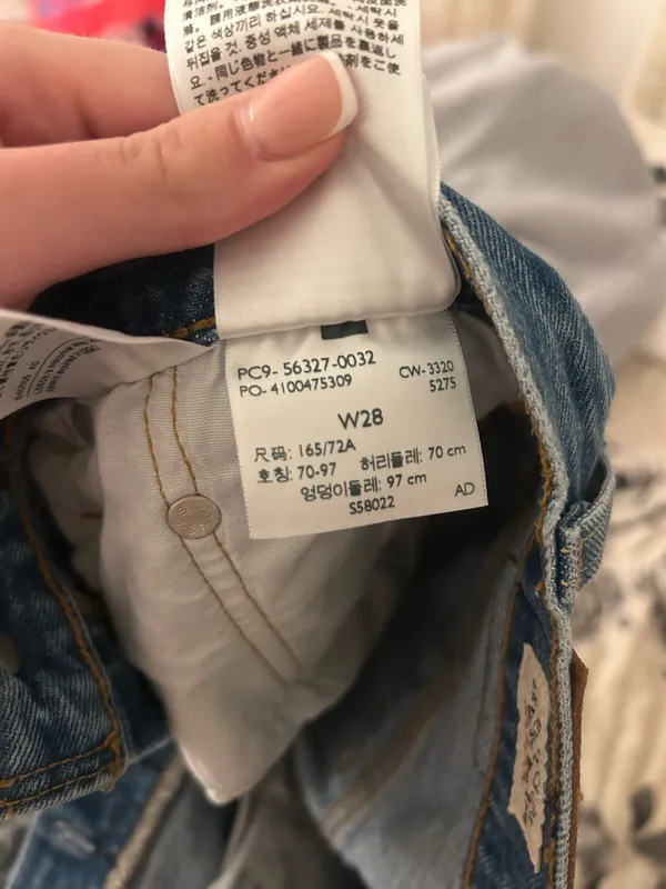 Levi’s Shorts 501 Denim High-Rise Blue - Image 4
