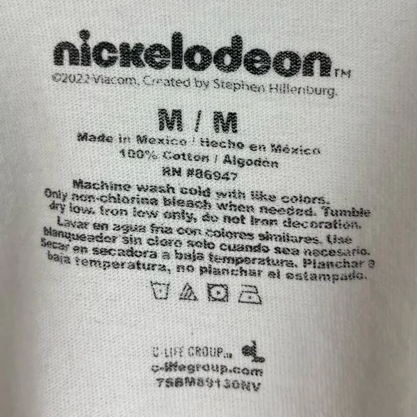 Nickelodeon Spongebob Squarepants Medium Graphic Crop Top Y2K 90's Cartoon - Image 5