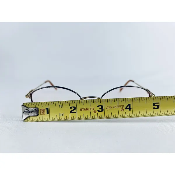 Saks 5th Avenue Womens Oval Eyeglass Frames S5A 140T 7FX 130 49 18 - Image 12