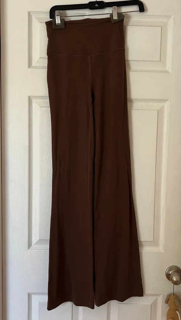 Lululemon Groove Super-High-Rise Flared Pant *Nulu Java - Image 6