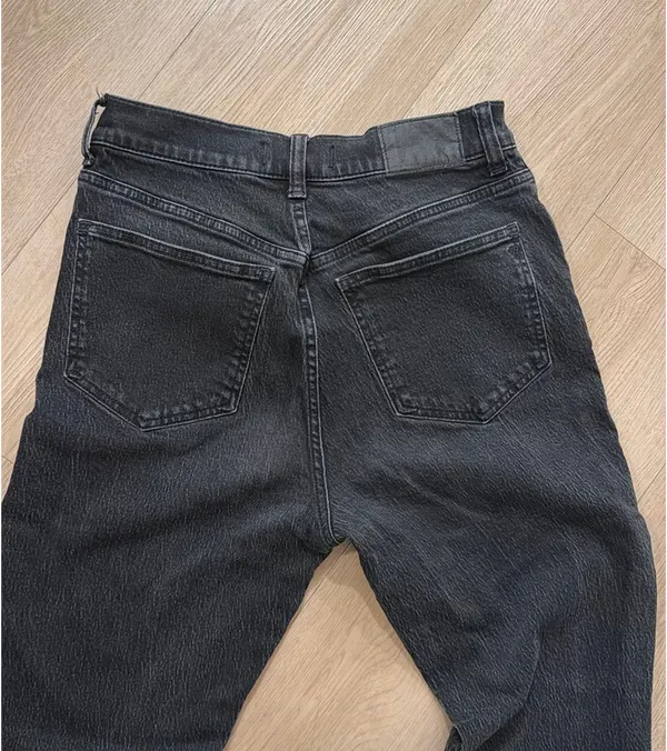 Madewell 90’s Straight Black Jeans - Image 3