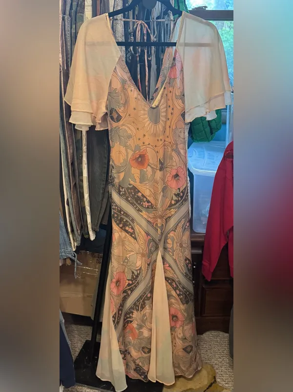 NWT Free People Celestial Nights Maxi Dress - fairy combo - small - Image 13