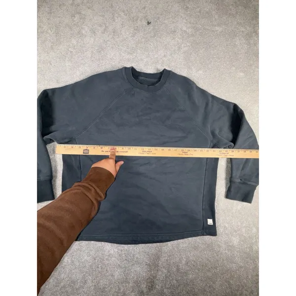 Vuori Restore Sweater Womens Small Organic Cotton Oversized Crew Sweatshirt - Image 5