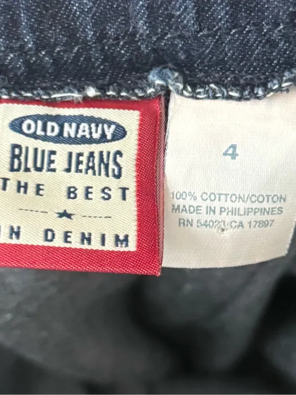 Vintage Y2K Old Navy Blue Jeans Denim Halter Mini Dress Size 4 00s Streetwear - Image 7