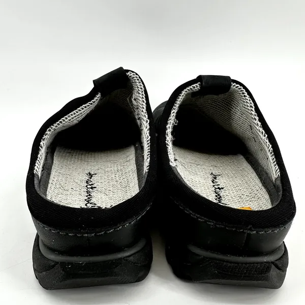 Timberland x Smartwool Power Lounger Clogs Slippers Leather Merino Wool Black 9M - Image 4
