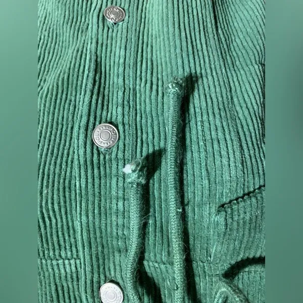 Pol Green Corduroy Jacket - Image 6