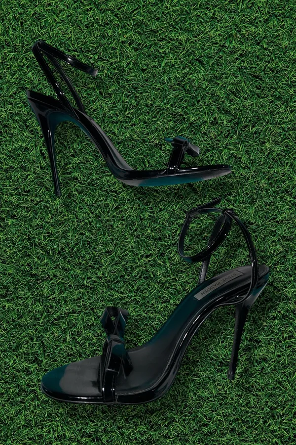 Steve Madden Bradshaw Heels Black Bow - Image 2