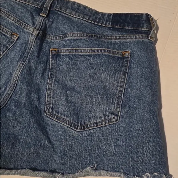 Abercrombie & Fitch Classic Blue Jean Shorts - Image 7