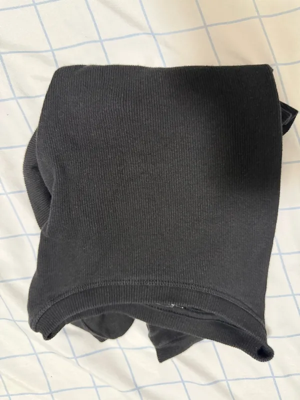 ZARA Crop Top Black Small - Image 4