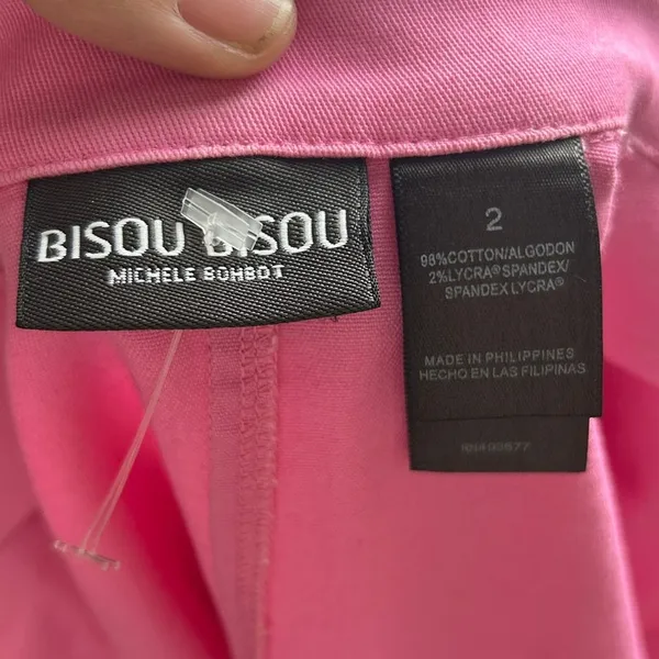 Vintage Y2K Hot Pink Blazer 💖 Barbiecore Legally Blonde It Girl Bisou Bisou - Image 5