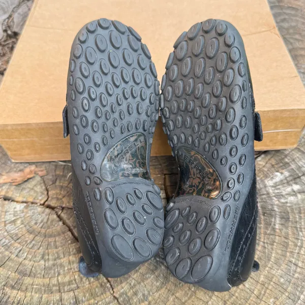 Merrell Plaza Bandeau Black Leather Mary Jane women Shoes size 6 - Image 7