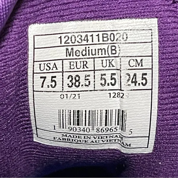 Brooks Caldera 5 Women's Black/Purple Trail Running Shoes Size 7.5B - Image 5