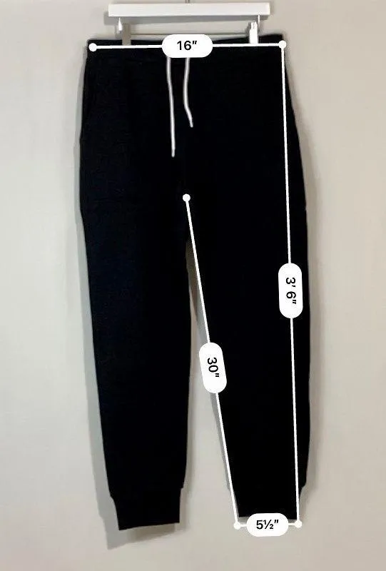 American Apparel Unisex Casual Sweatpant Joggers Black NWOT - Image 6