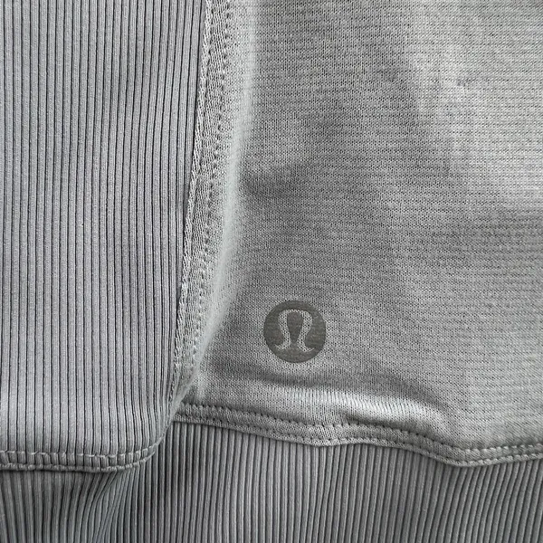 Lululemon Sz 10 In Flux Jacket Dance Studio Reversible Hooded Silver Fox Stretch - Image 16