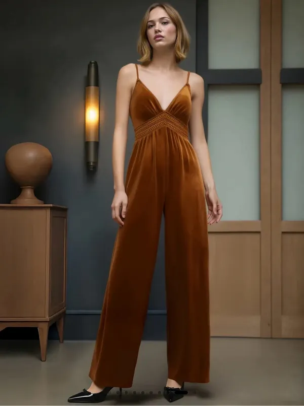 Cider velvet green jumpsuit size small NWT #28 - Image 7