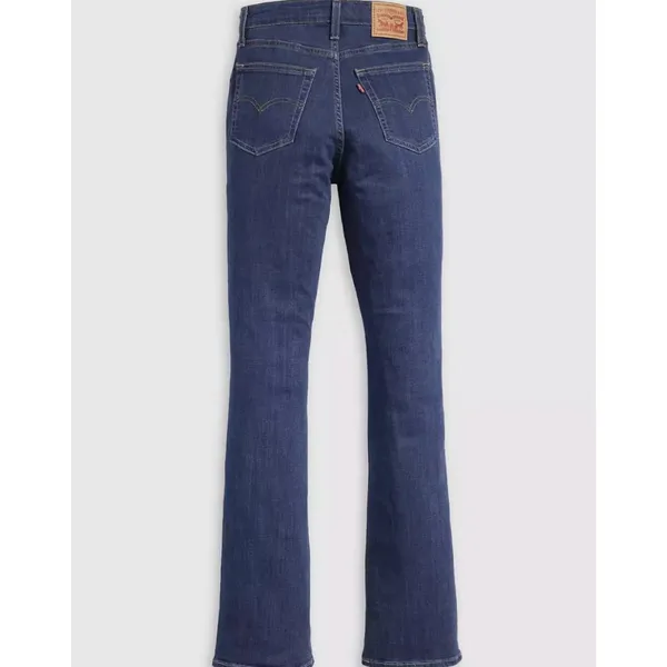 Levi's 725 High Rise Bootcut Women's 28x30 Jeans Dark Wash Lapis Dark Horse - Image 7