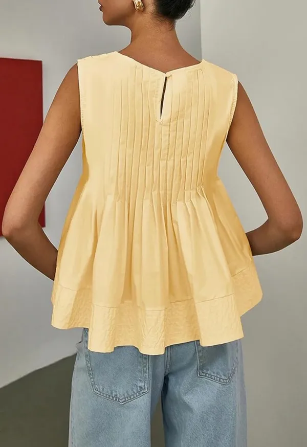 Amazon Yellow babydoll top - Image 2