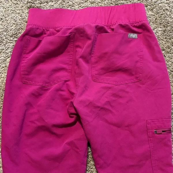 Figs Women's‎ Raspberry Sorbet Zamora Jogger Scrub Pants XXS - Image 7