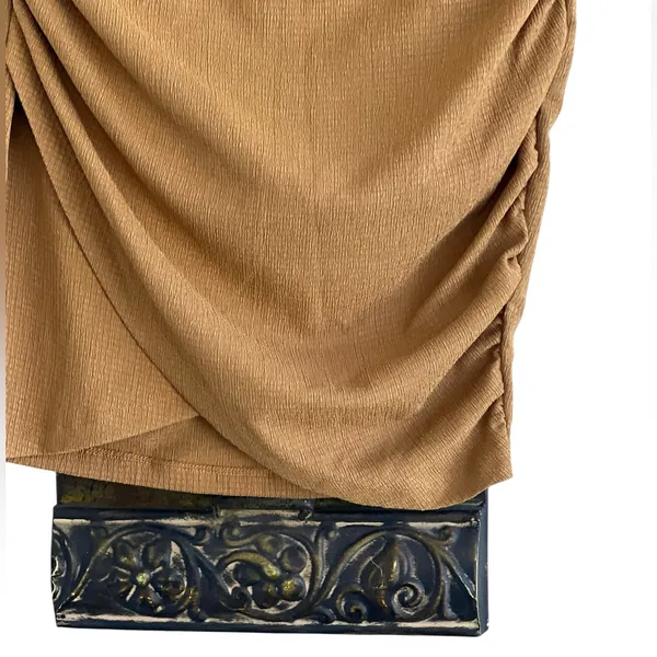 Free People Angie Wrap Skirt In Brun - Image 4