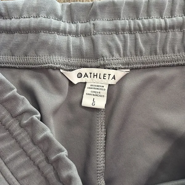 Athleta Blue Wide Leg Pants - Image 4