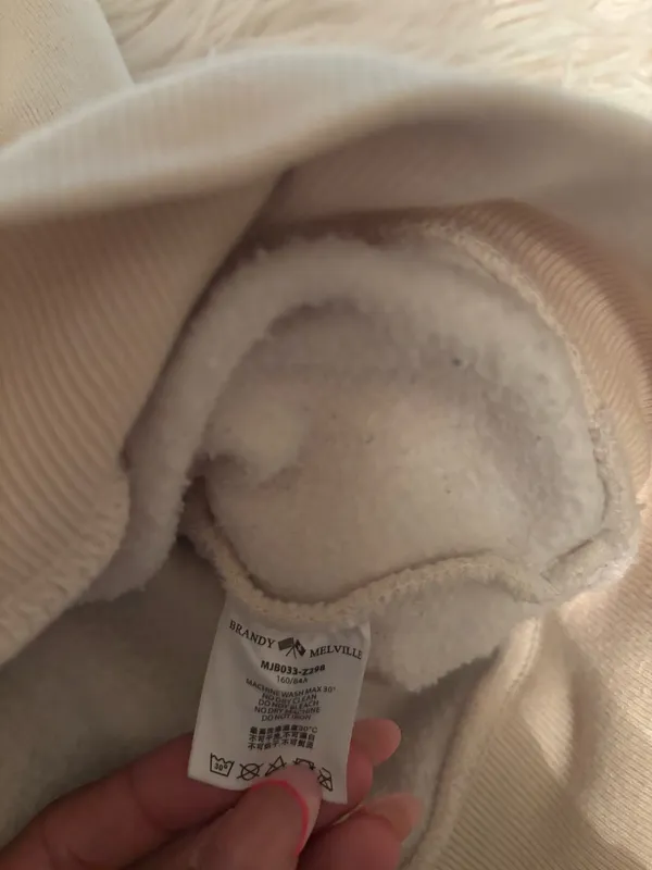 Brandy Melville Cut Crewneck - Image 2