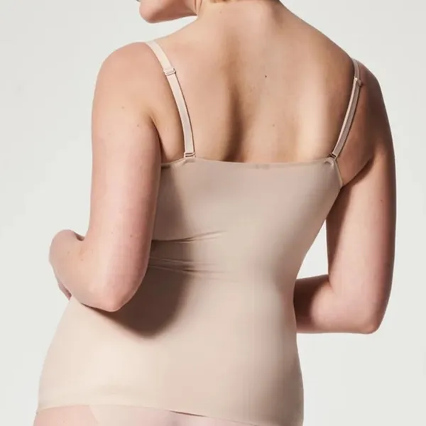 SPANX Thinstincts 2.0 Champagne Beige‎ Shapewear Camo Tank Top - Image 2